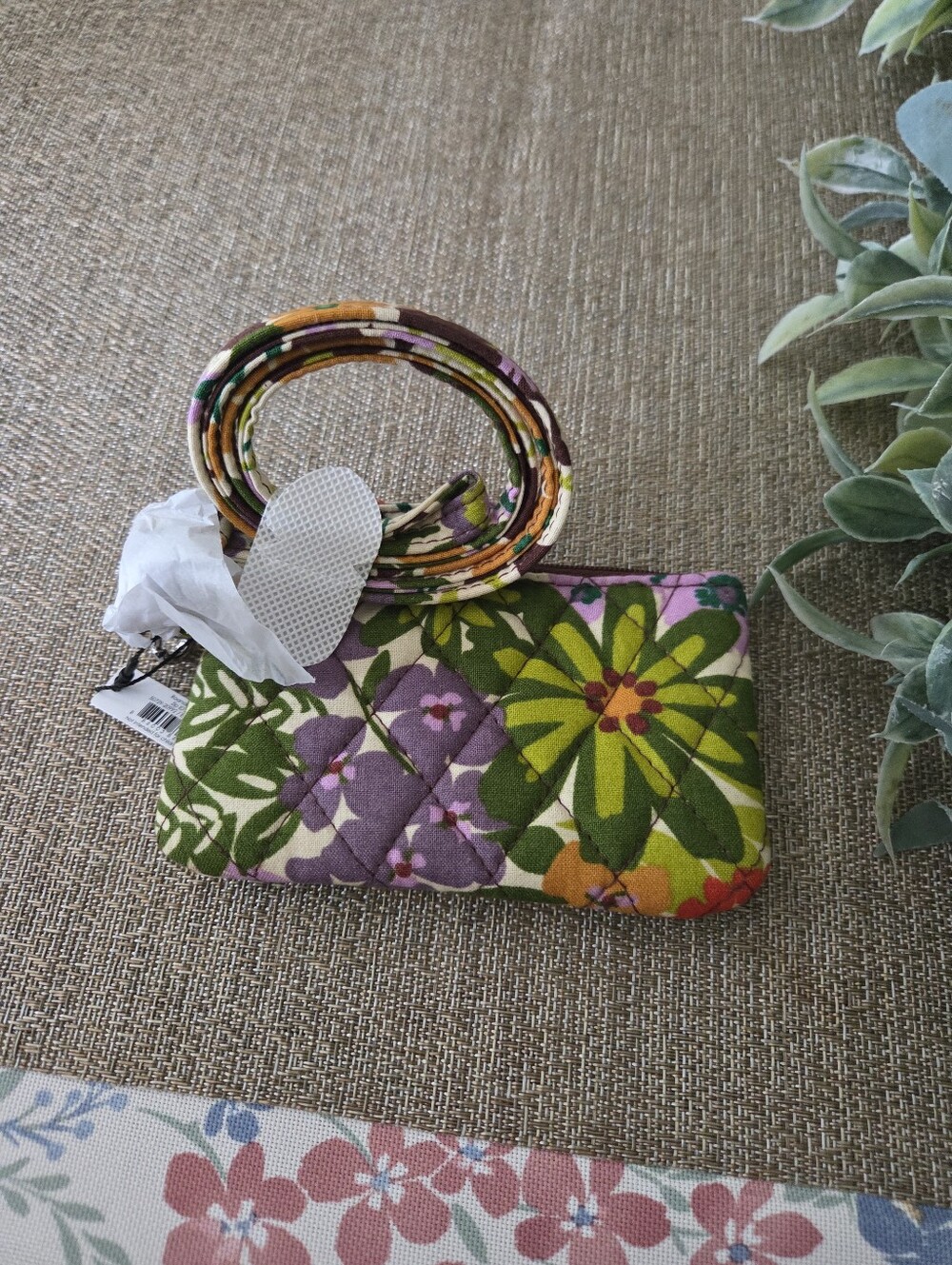 Vera Bradley Zip ID Wristlet with Lanyard